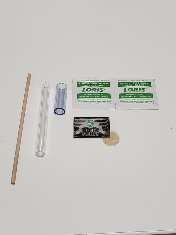Crack pipe kit
